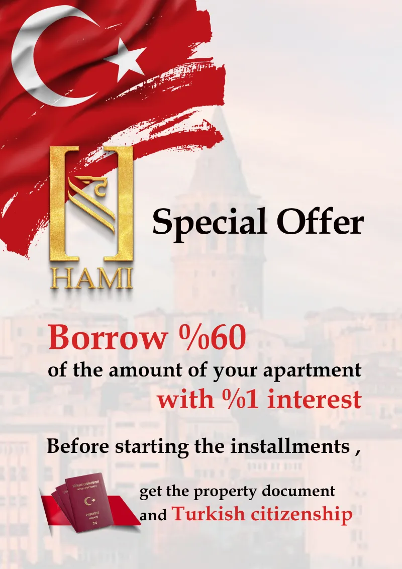 HamiHolding - Special sponsor offer to borrow 60% of the property amount