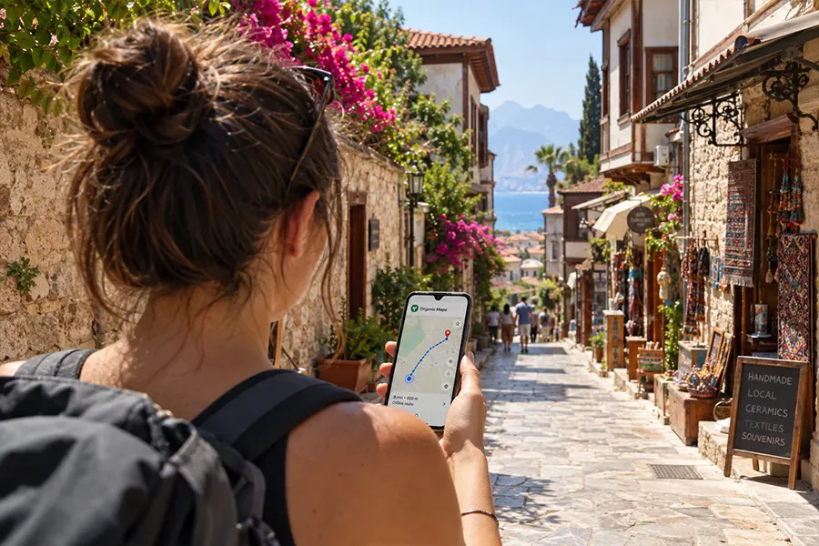 ۶. Organic Maps؛ برای پیادهروی و مسیریابی بدون اینترنت